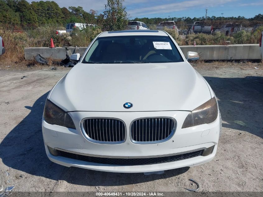 2011 BMW 740Li VIN: WBAKB4C54BC392870 Lot: 40649431