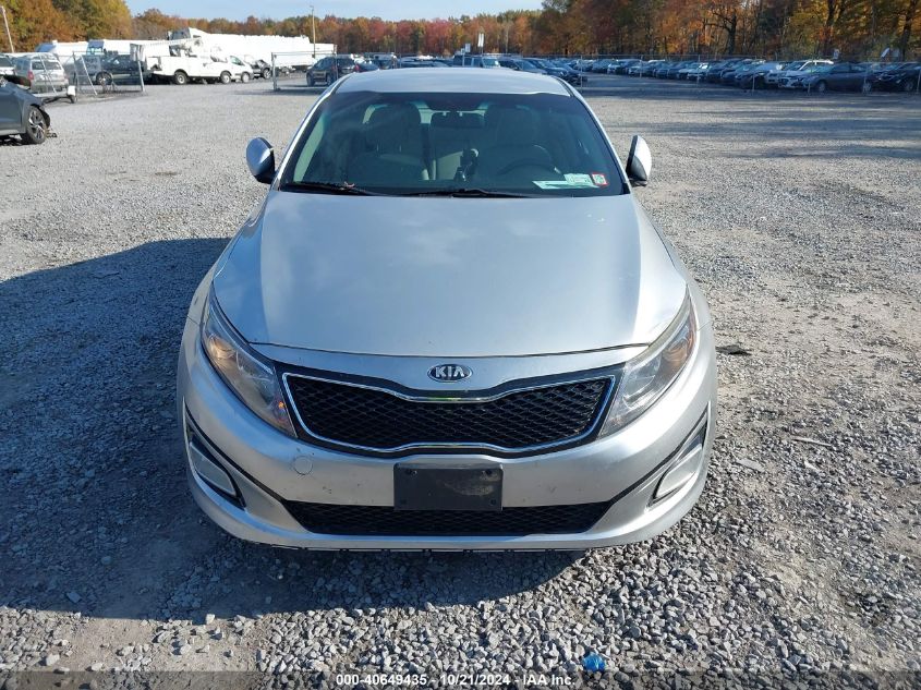 2014 Kia Optima Lx VIN: KNAGM4A77E5475464 Lot: 40649435