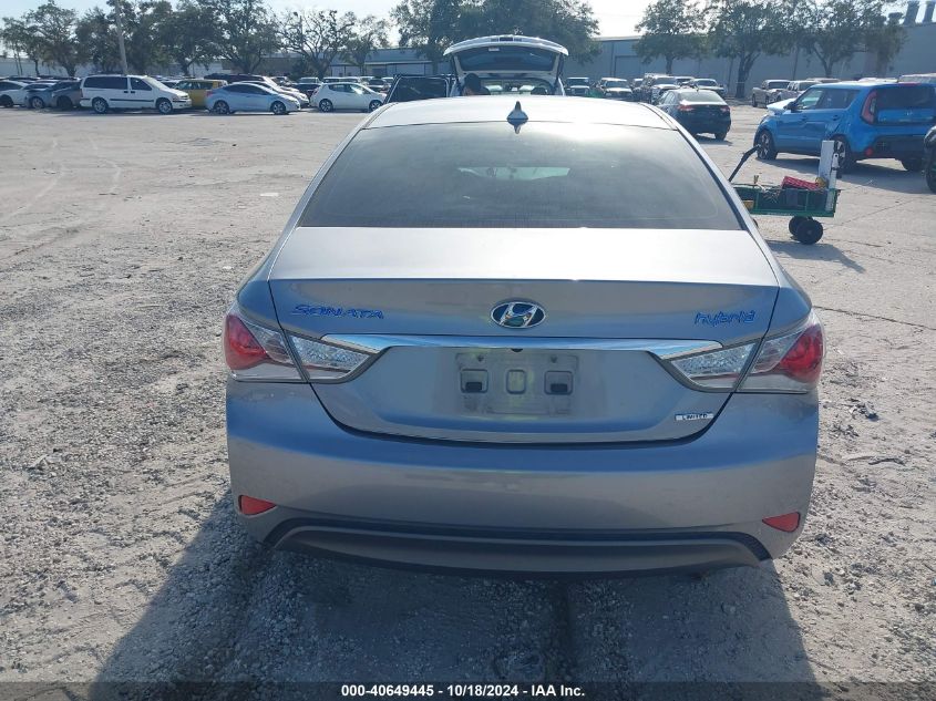 2014 Hyundai Sonata Hybrid Limited VIN: KMHEC4A43EA112276 Lot: 40649445