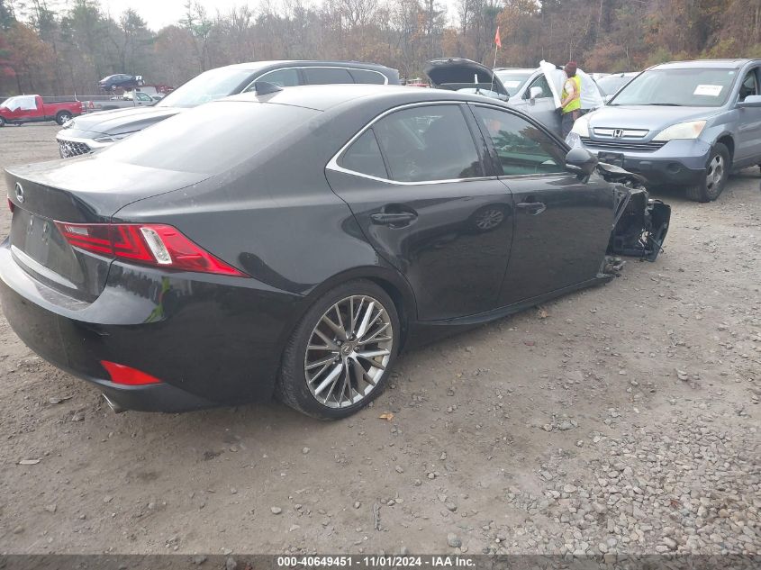 VIN JTHCF1D26F5022544 2015 Lexus IS, 250 no.4