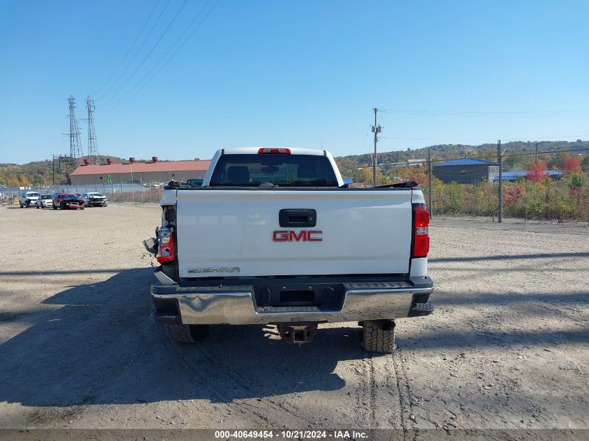 2016 GMC Sierra 2500Hd VIN: 1GT02REG6GZ307182 Lot: 40649454