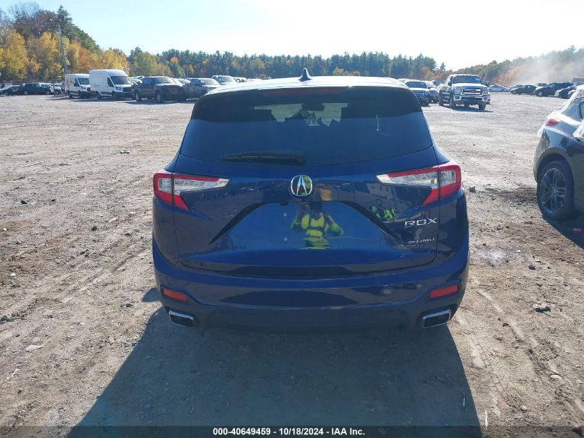 2024 Acura Rdx Standard VIN: 5J8TC2H33RL014129 Lot: 40649459