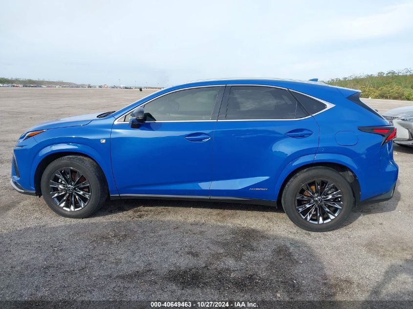 VIN JTJSJRDZ8M2154479 2021 Lexus NX, 300H F Sport B... no.13