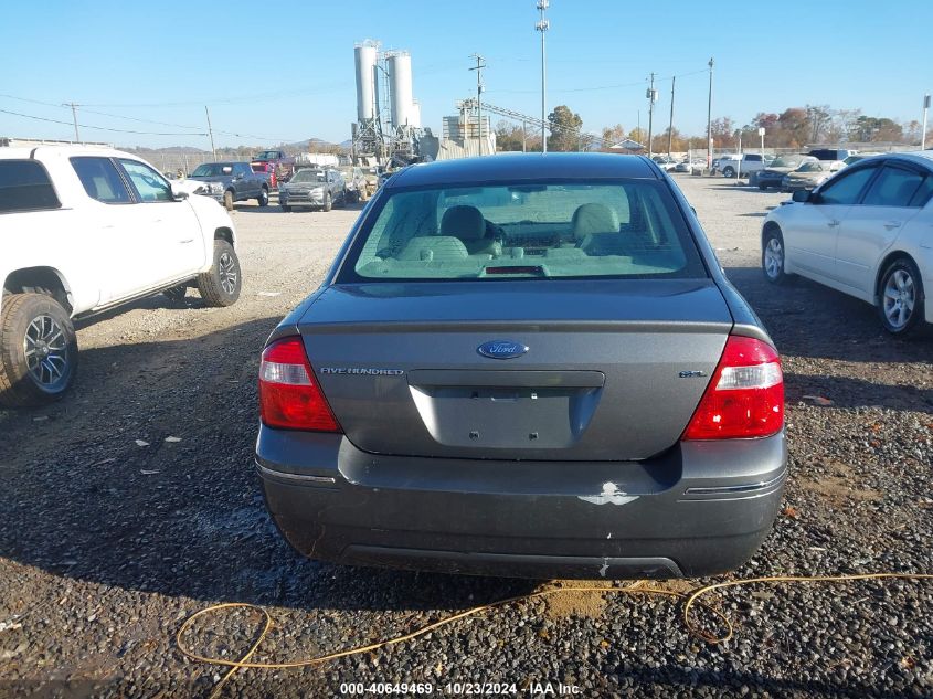 2006 Ford Five Hundred Sel VIN: 1FAFP24166G135588 Lot: 40649469