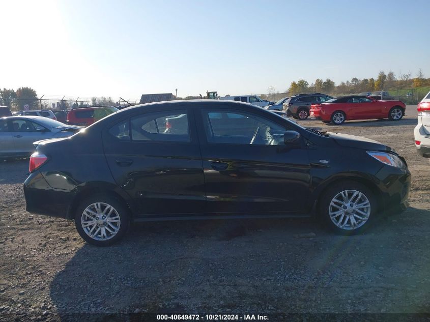 2023 Mitsubishi Mirage G4 Es/G4 Le/G4 Black Edition VIN: ML32FUFJ5PHF05130 Lot: 40649472