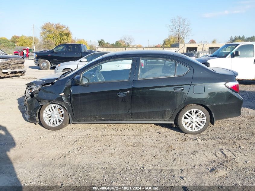 2023 Mitsubishi Mirage G4 Es/G4 Le/G4 Black Edition VIN: ML32FUFJ5PHF05130 Lot: 40649472