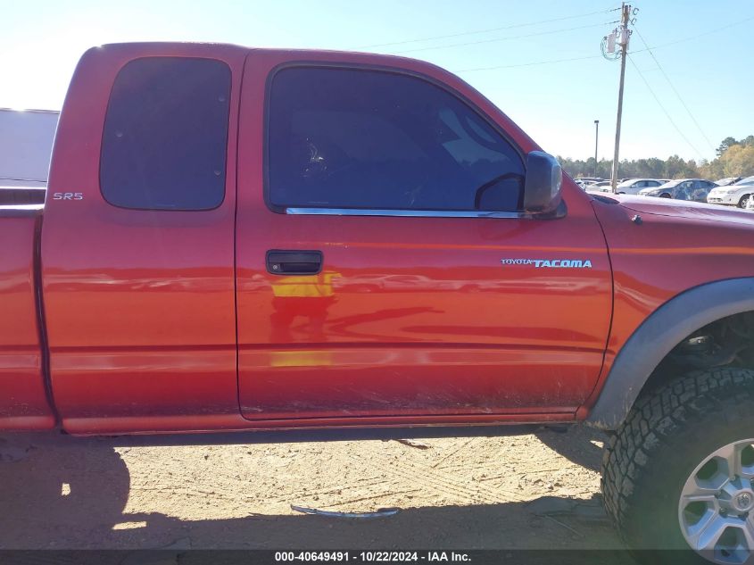 2001 Toyota Tacoma Base V6 VIN: 5TEWN72N81Z752088 Lot: 40649491