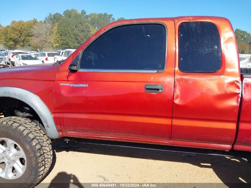 2001 Toyota Tacoma Base V6 VIN: 5TEWN72N81Z752088 Lot: 40649491