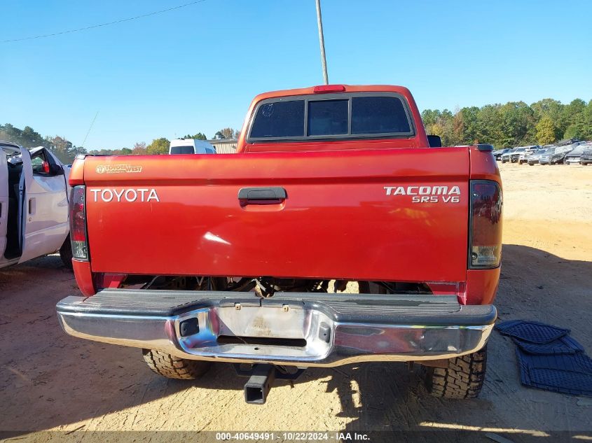 2001 Toyota Tacoma Base V6 VIN: 5TEWN72N81Z752088 Lot: 40649491