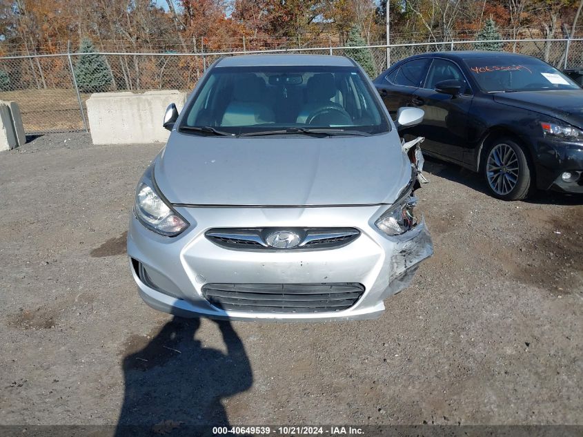 2012 Hyundai Accent Gls VIN: KMHCT4AE2CU157589 Lot: 40649539