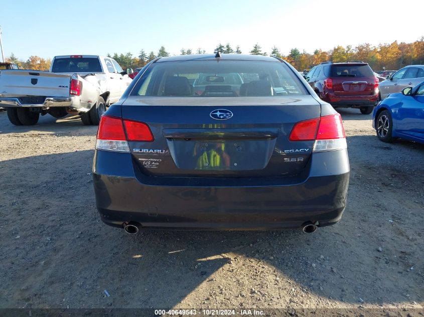 2012 Subaru Legacy 3.6R Limited VIN: 4S3BMDL68C2021174 Lot: 40649543