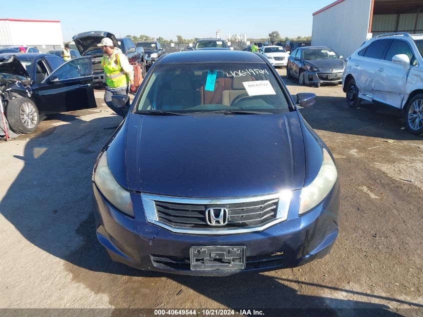 2010 Honda Accord Lx VIN: 1HGCP2F37AA085762 Lot: 40649544