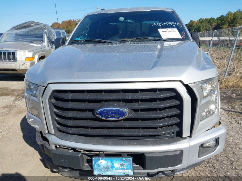 2016 Ford F-150 Xlt VIN: 1FTEW1EG3GFD47622 Lot: 40649545