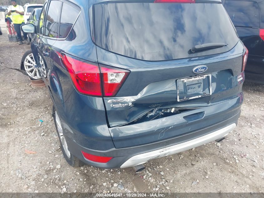 2019 Ford Escape Sel VIN: 1FMCU0HDXKUB46518 Lot: 40649547