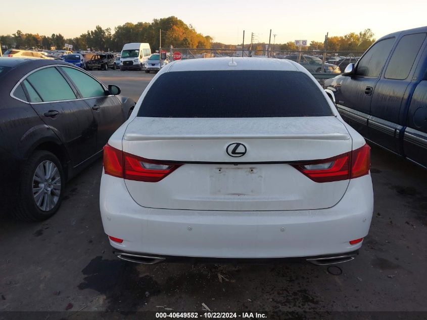 2013 Lexus Gs 350 VIN: JTHCE1BL0D5014953 Lot: 40649552