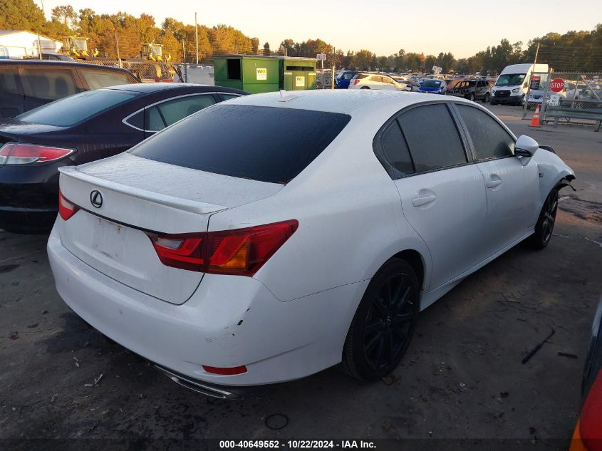 VIN JTHCE1BL0D5014953 2013 Lexus GS, 350 no.4