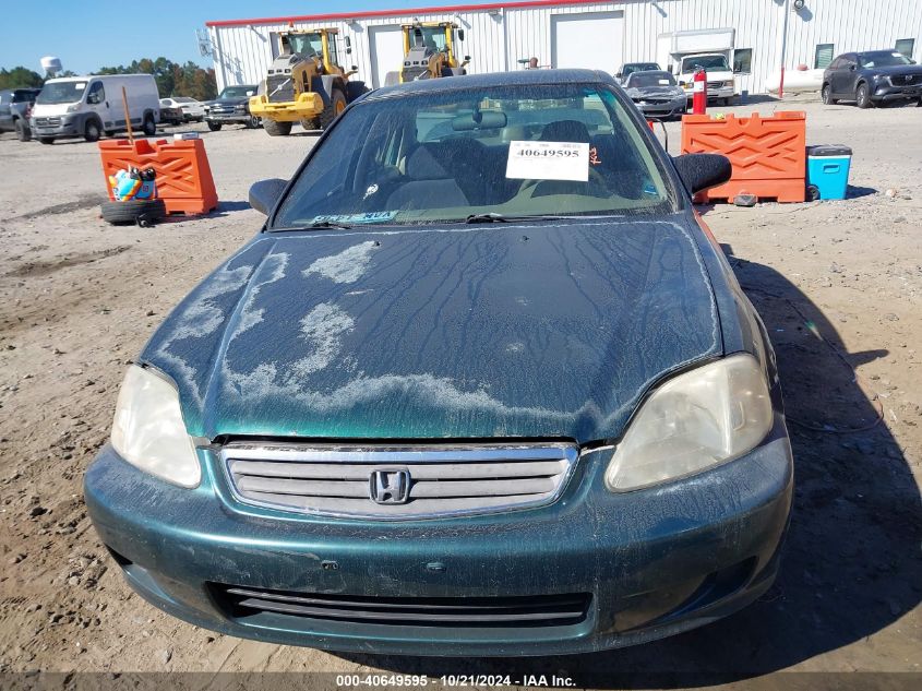 1999 Honda Civic Lx VIN: 2HGEJ6579XH573806 Lot: 40649595