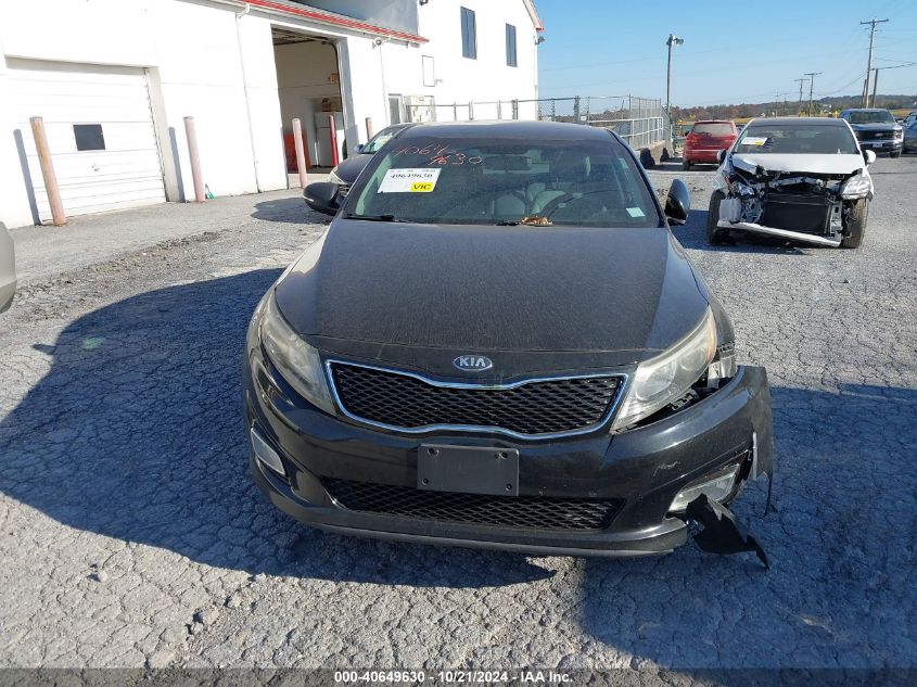 2015 Kia Optima Lx VIN: 5XXGM4A71FG404471 Lot: 40649630