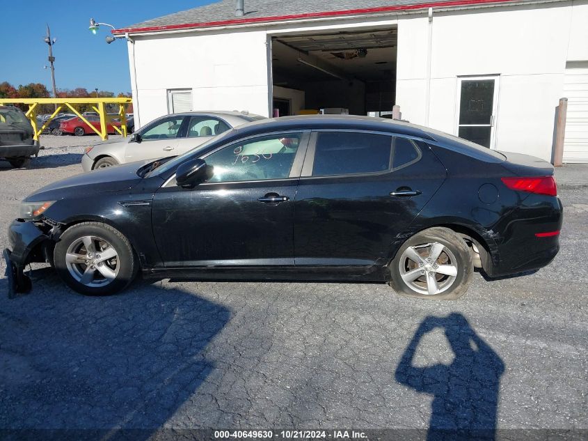 2015 Kia Optima Lx VIN: 5XXGM4A71FG404471 Lot: 40649630