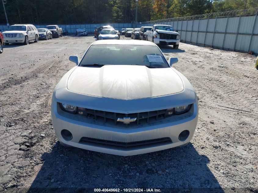 2013 Chevrolet Camaro 2Ls VIN: 2G1FA1E36D9160663 Lot: 40649662