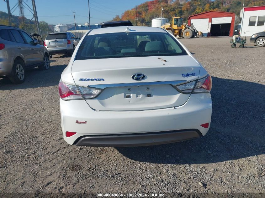 2014 Hyundai Sonata Hybrid VIN: KMHEC4A46EA117665 Lot: 40649664