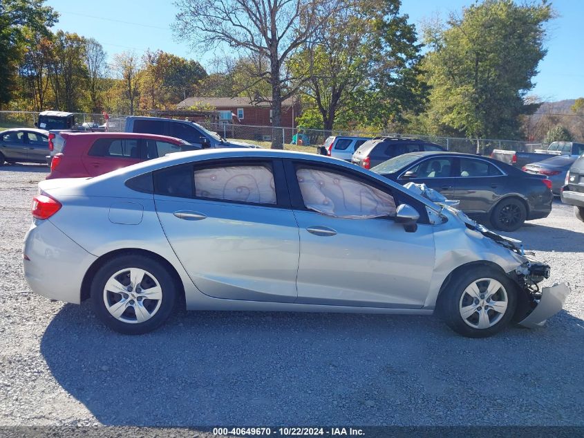 2017 Chevrolet Cruze Ls Auto VIN: 1G1BC5SM7H7170896 Lot: 40649670