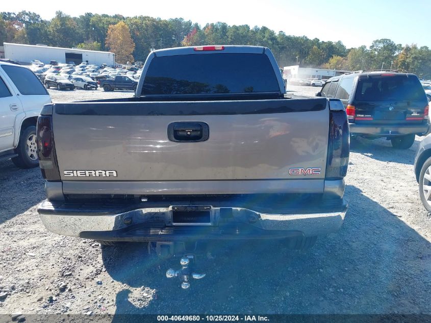 2006 GMC Sierra 1500Hd Sle1 VIN: 1GTGK13U76F126617 Lot: 40649680