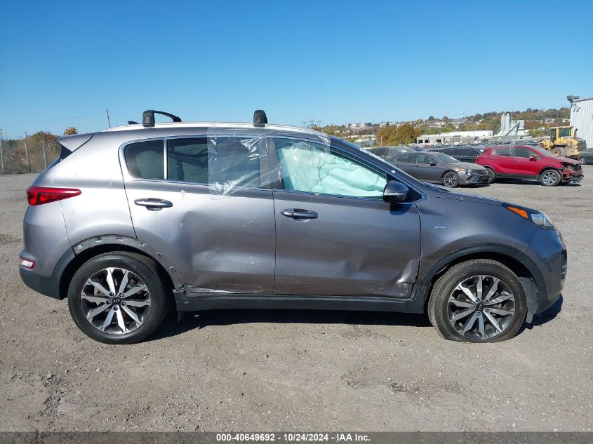 2017 Kia Sportage Ex VIN: KNDPNCAC4H7230850 Lot: 40649692