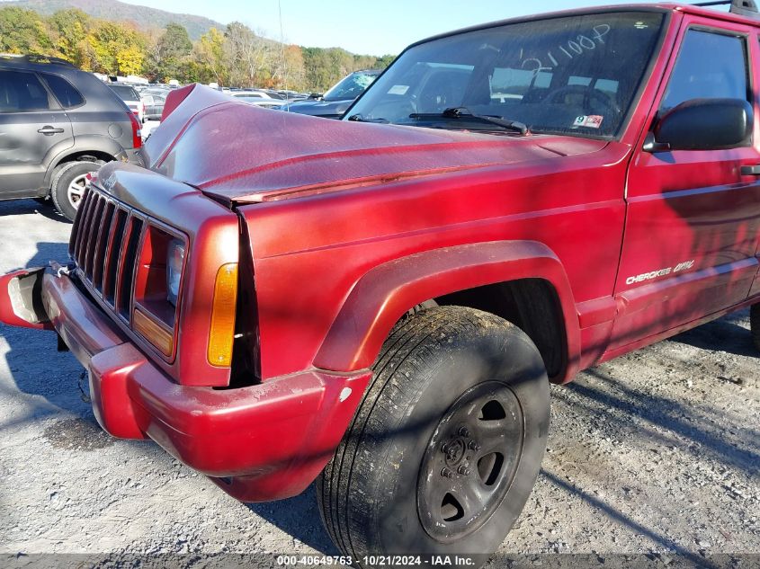 1999 Jeep Cherokee Classic/Sport VIN: 1J4FT68S6XL517154 Lot: 40649763