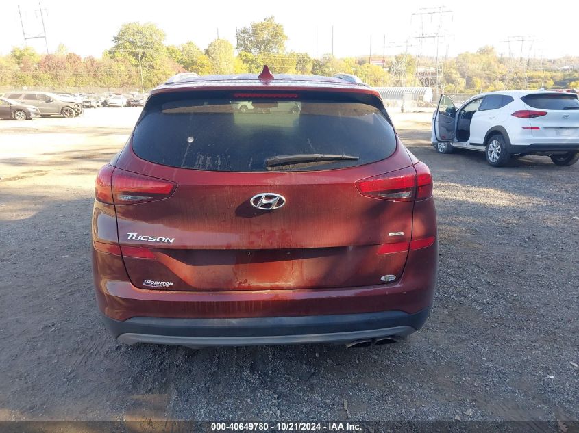 2019 Hyundai Tucson Limited/Sel/Sport/Ultimate/Value/Night VIN: KM8J3CAL9KU073493 Lot: 40649780