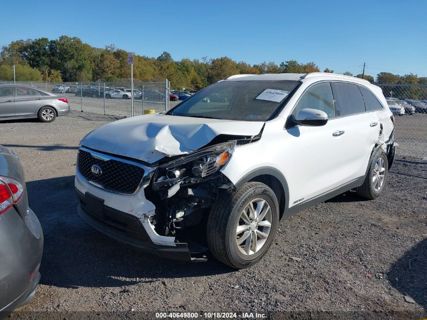 2016 Kia Sorento 3.3L Lx VIN: 5XYPGDA50GG136693 Lot: 40649800