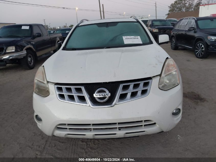 2013 Nissan Rogue Sv W/Sl Pkg VIN: JN8AS5MV2DW109407 Lot: 40649804