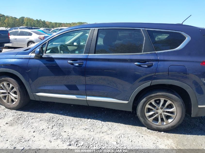 2019 Hyundai Santa Fe Se VIN: 5NMS23AD1KH028611 Lot: 40649811