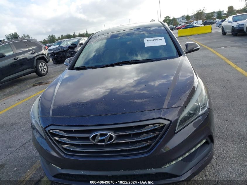 2016 Hyundai Sonata Sport VIN: 5NPE34AF2GH425322 Lot: 40649870