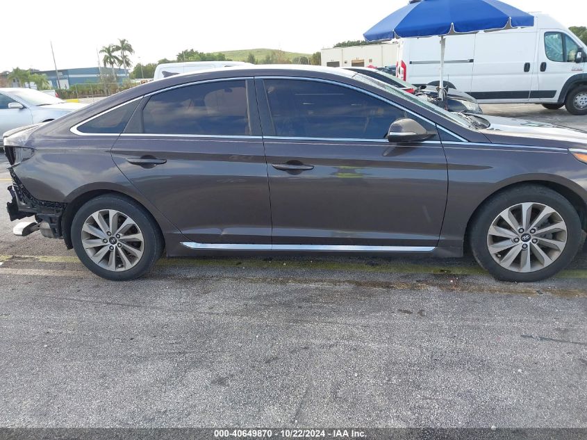 2016 HYUNDAI SONATA SPORT - 5NPE34AF2GH425322