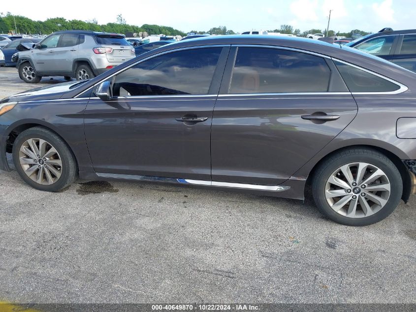 2016 Hyundai Sonata Sport VIN: 5NPE34AF2GH425322 Lot: 40649870