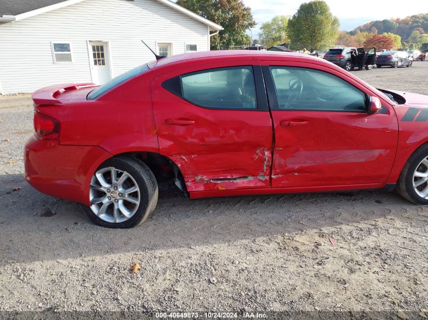 2014 Dodge Avenger R/T VIN: 1C3CDZBG6EN227689 Lot: 40649873