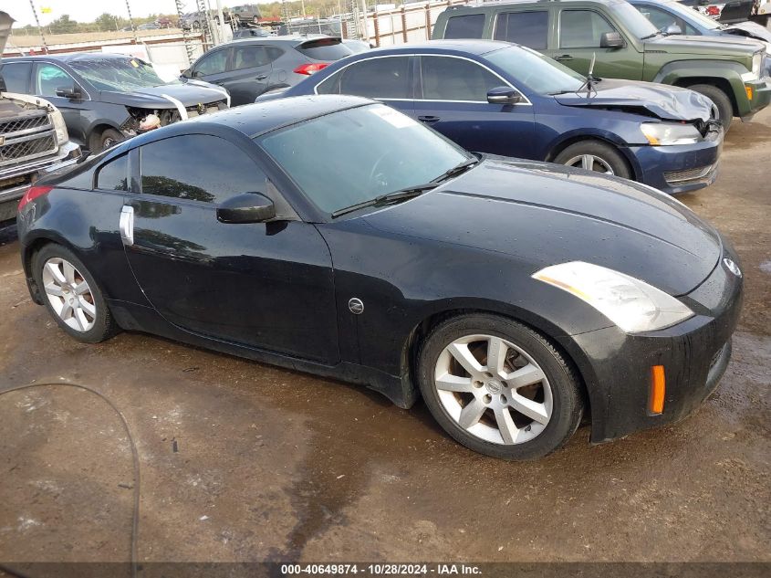 2004 Nissan 350Z Enthusiast VIN: JN1AZ34D74T150929 Lot: 40649874