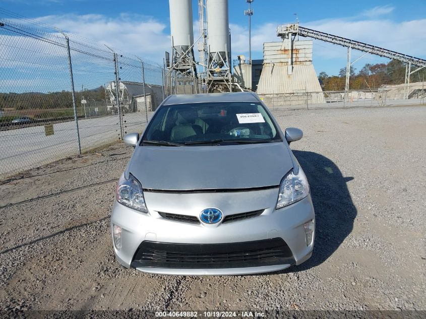 2013 Toyota Prius Two VIN: JTDKN3DU9D0352556 Lot: 40649882