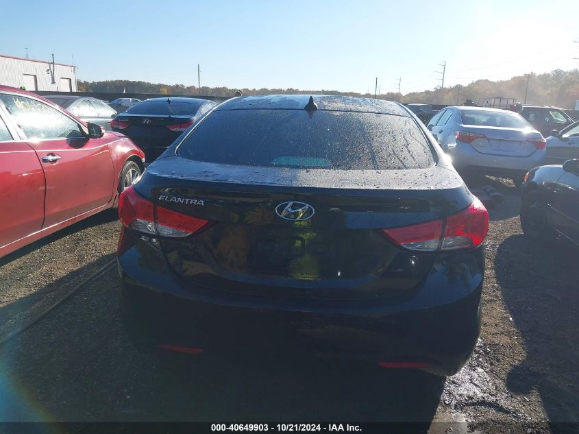 2013 Hyundai Elantra Gls VIN: 5NPDH4AE1DH411217 Lot: 40649903