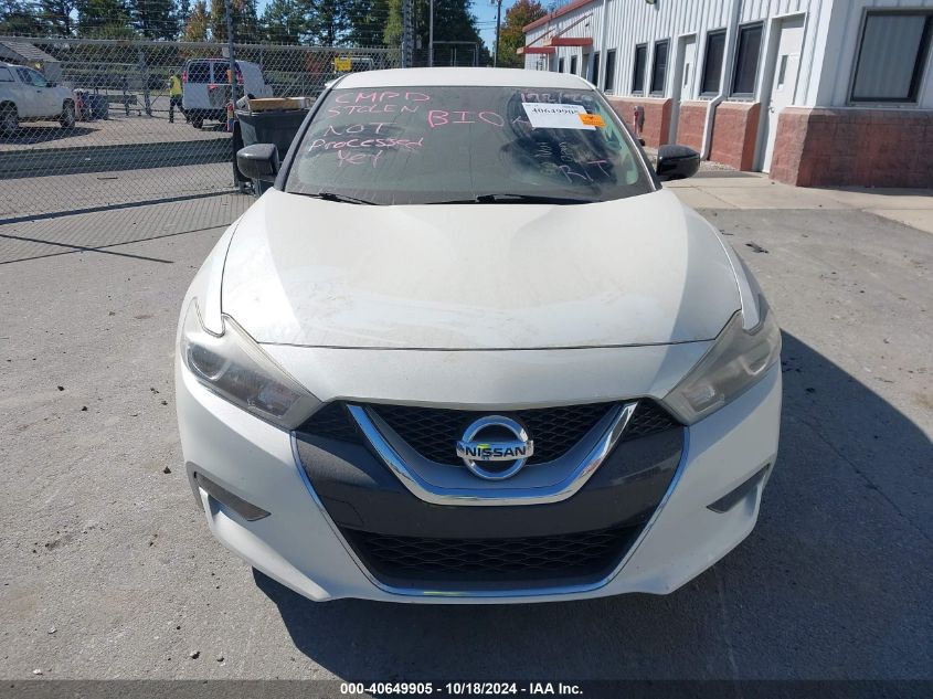 2017 Nissan Maxima 3.5 S VIN: 1N4AA6APXHC410322 Lot: 40649905