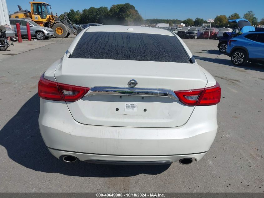 2017 Nissan Maxima 3.5 S VIN: 1N4AA6APXHC410322 Lot: 40649905