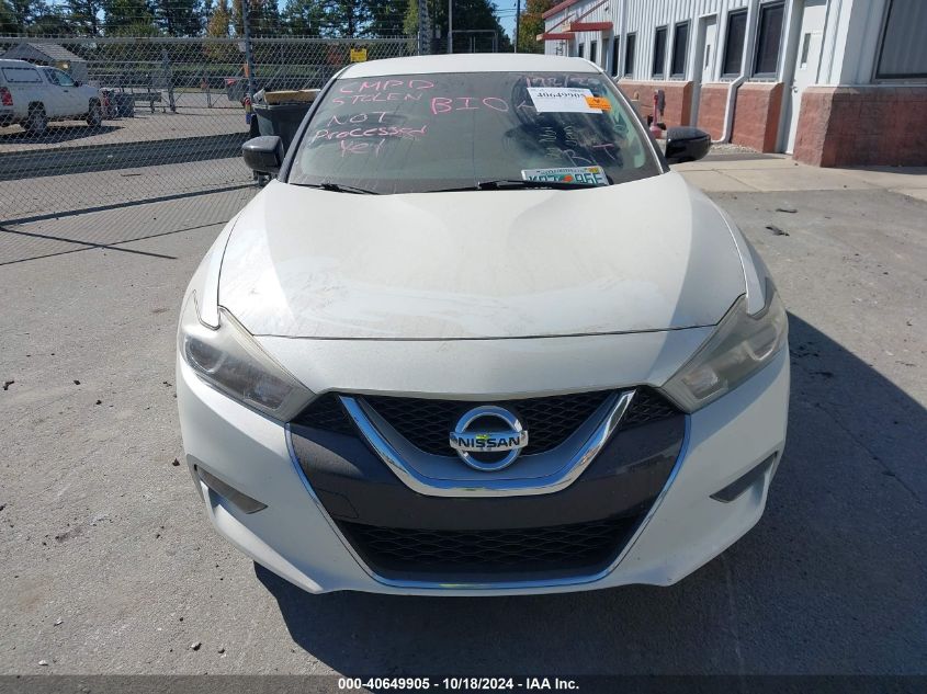 2017 Nissan Maxima 3.5 S VIN: 1N4AA6APXHC410322 Lot: 40649905