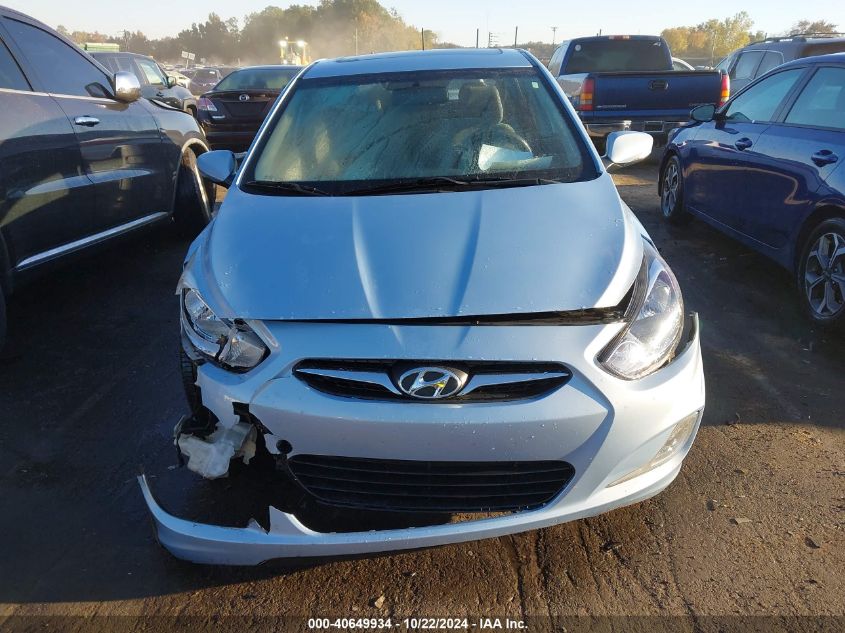 2013 Hyundai Accent Se VIN: KMHCU5AE8DU066542 Lot: 40649934