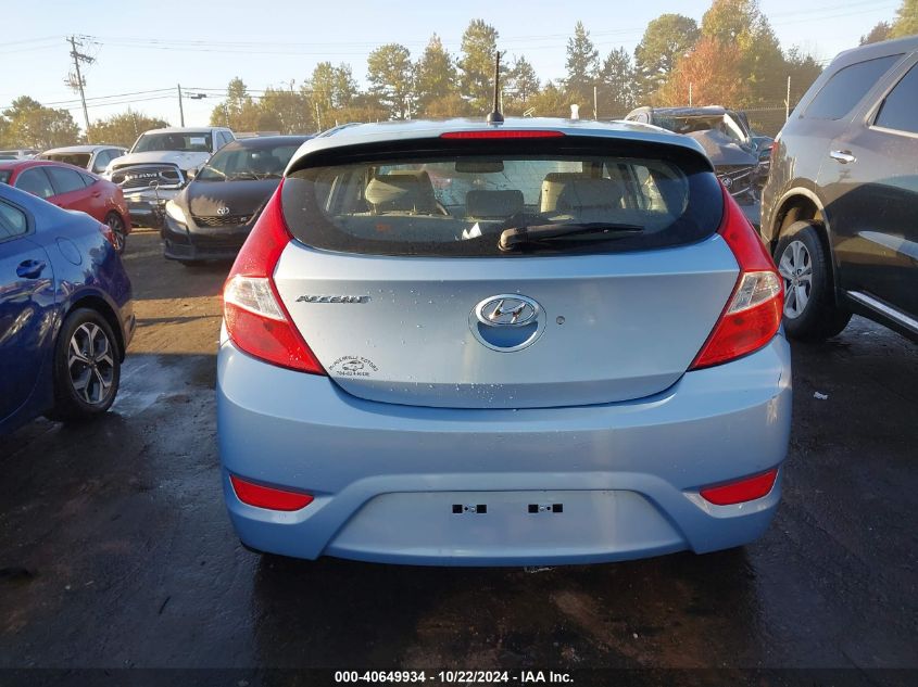 2013 Hyundai Accent Se VIN: KMHCU5AE8DU066542 Lot: 40649934