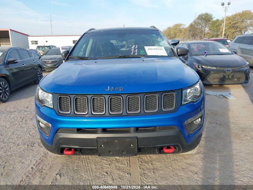 2018 Jeep Compass Trailhawk VIN: 3C4NJDDB5JT211916 Lot: 40649949