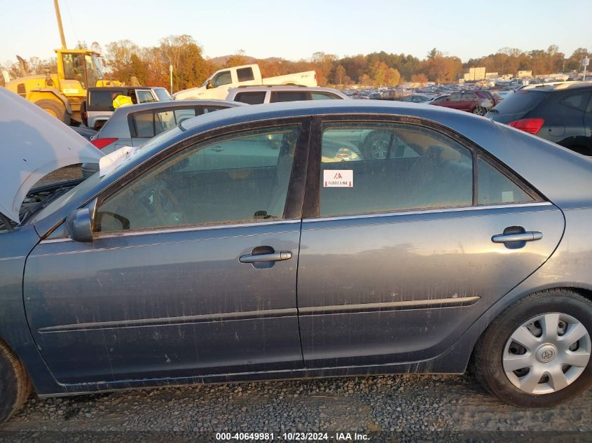 2003 Toyota Camry Le VIN: 4T1BE32K63U716646 Lot: 40649981