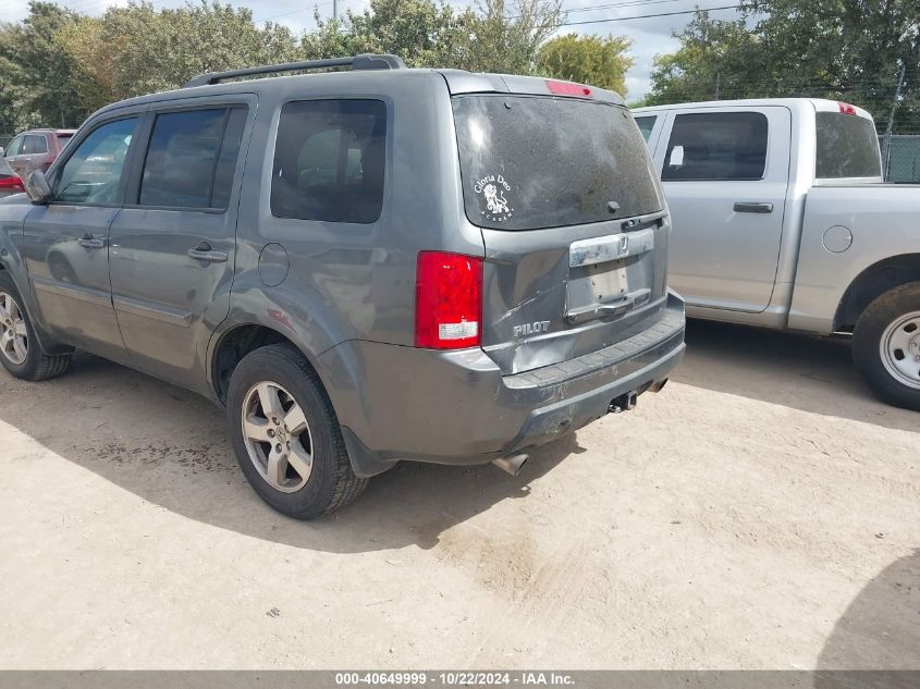 2011 Honda Pilot Ex-L VIN: 5FNYF3H78BB007836 Lot: 40649999