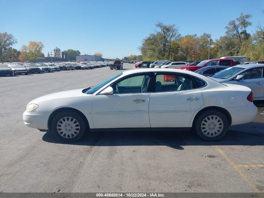 2006 Buick Lacrosse Cx VIN: 2G4WC552261181636 Lot: 40650014