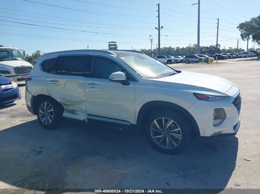 2019 Hyundai Santa Fe Limited VIN: 5NMS53AD5KH049243 Lot: 40650024